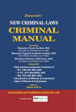New Criminal Laws - Criminal Manual (Regular Edition)