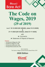 The Code on Wages, 2019 (29 of 2019)	