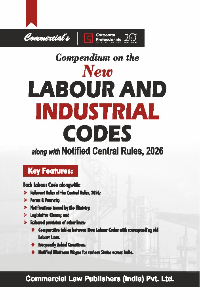 Compendium on the New Labour & Industrial Codes Along with Notified Central Rules, 2026