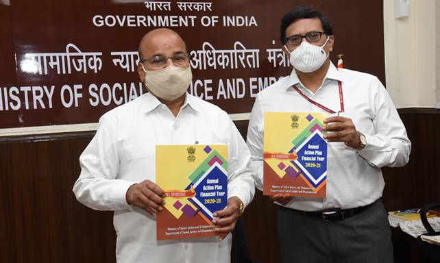 Shri Thaawarchand Gehlot releases Action Plan 2020-21 of all schemes of Department of Social Justice & Empowerment