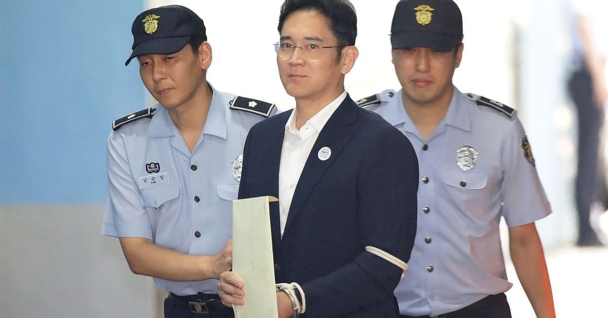 Samsung Vice-Chairman Sentenced To Prison Following Corruption And Bribery Charges