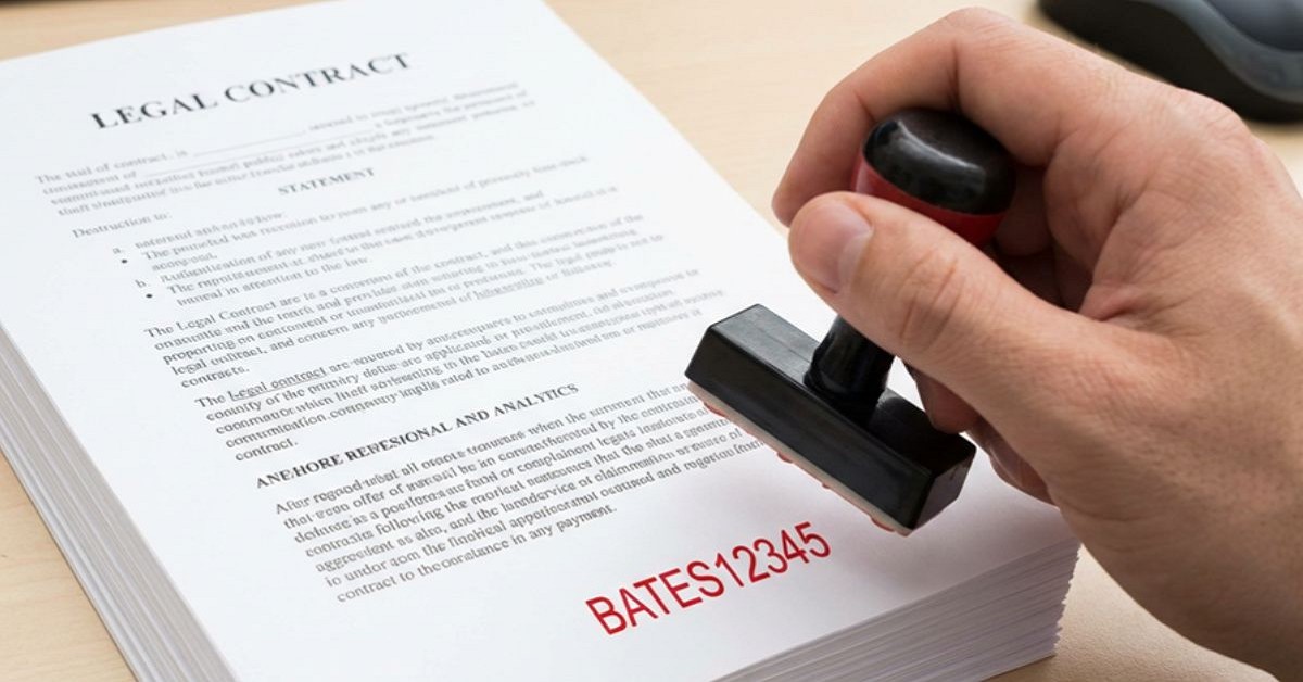how to apply bates numbering to legal documents: a step-by-step guide