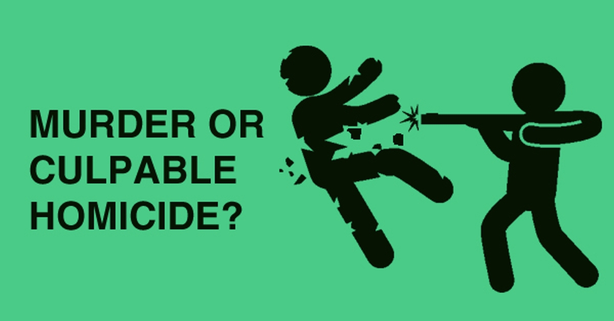 Image result for CULPABLE HOMICIDE VS MURDER